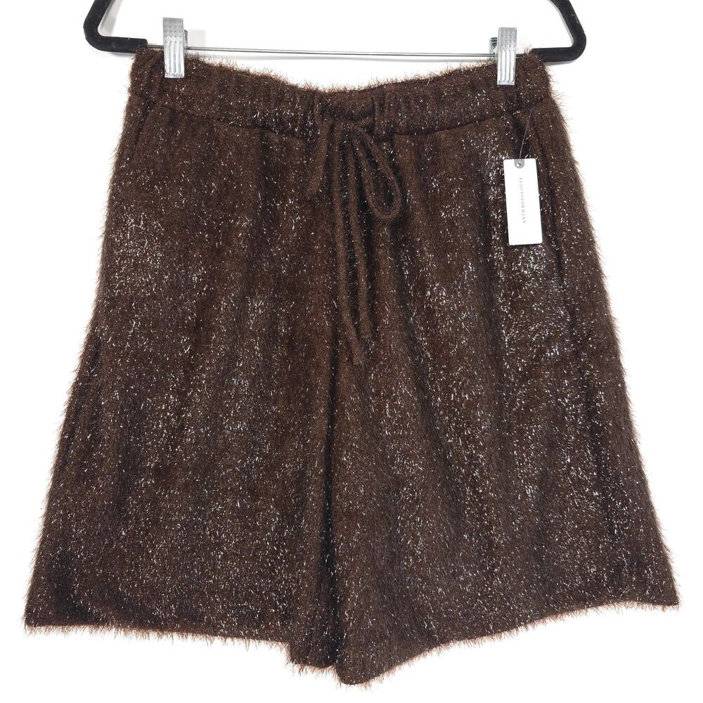 ANTHROPOLOGIE MAEVE Women's New Shorts SMALL Tinsel High Rise Long Shorts